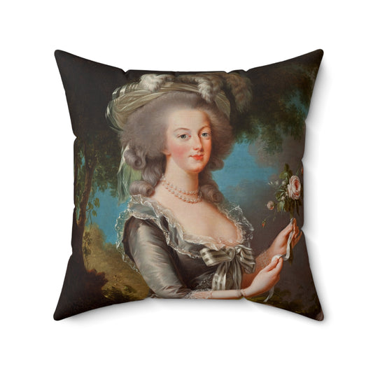 Add a touch of royalty to your home decor with this Marie Antoinette Pillow. The cushion is perfect for history enthusiasts or those looking to add a vintage touch to their living space.