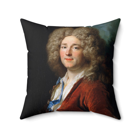 This Rococo Noble Gentleman Pillow exudes a sense of elegance and sophistication, perfect for adding a touch of luxury to any room.